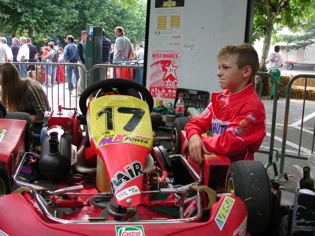 Débuts karting AD