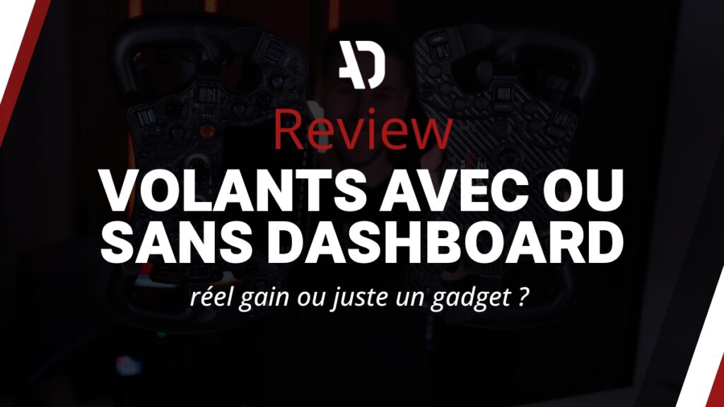 Review Volants avec ou sans dashboard simracing